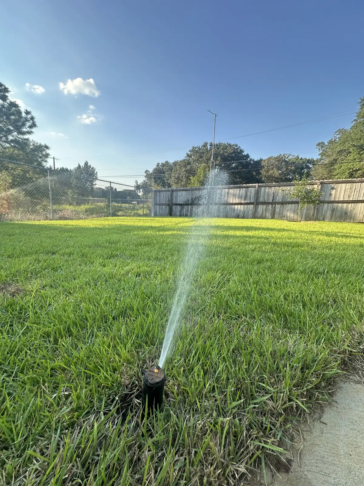 Drainage correction project for Cedar Ridge Outdoor Living